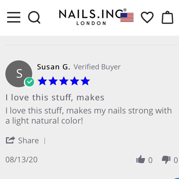 New Nails Inc. Polish in Fly By At Victoria 45 Second Speedy Gloss - Picture 8 of 10